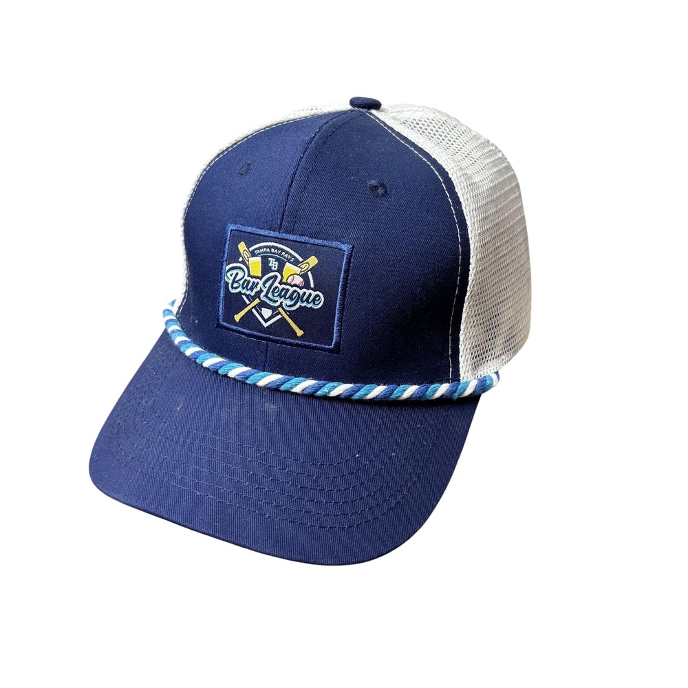 Tampa Bay Rays Hat Cap Snap Back MLB Baseball Rope Stylish Bar League Mens Navy